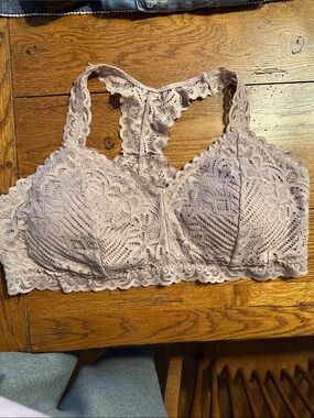 Maurice’s Lace Racerback Bralette - Light Mauve